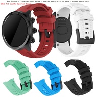 For Suunto 9 / Spartan Sport Wrist HR baro / Spartan Sport Wrist / Sport baro Silicone Strap Watch Band Bracelet Accessory