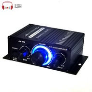 LSM AK170 Audio Amplifier 40W 12V Home Car Hifi Power Amplifier 2 Channel Integrated Mini Amplifier Stereo Power