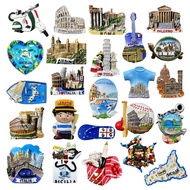 Italy 3D Resin Refrigerator Magnet Tourist Souvenirs Stickers,Home & Kitchen Decoration Fridge Magne