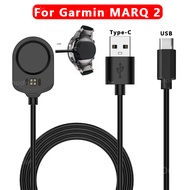 Type-C Watch Charger Cable For Garmin MARQ 2 Universal Smart Watch USB Data Cord For MARQ2 Fast Char