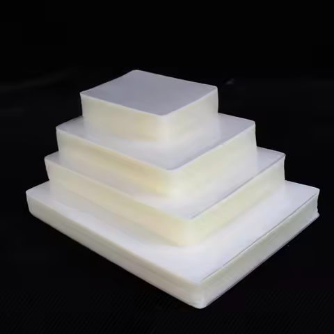 50PCS/Lot 6C A4 Thermal Laminating Film PET For Photo/Files/Card/Picture Lamination Pouch Laminator 