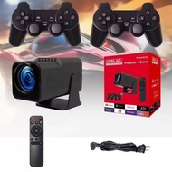 HY320 Game Console Projector Android Home Outdoor Portable Mini Classic Retro Game Projector