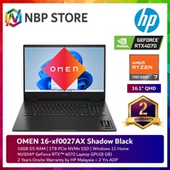 HP OMEN 16-Xf0027AX 16.1" QHD 240Hz Gaming Laptop ( Ryzen 7 7840HS , 16GB, 1TB SSD, RTX4070 8GB, W11