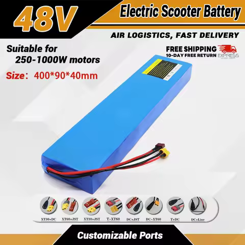 48V 15000mAh 15Ah 13S4P 18650 lithium battery pack with BMS suitable for Kugoo M4/M4 Pro/Max Speed t