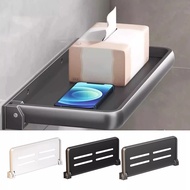 Compact Shower Shelf Cute Aluminum Lightweight Floating Shelf Small Wall-Mounted Shelf for Rv Bathro