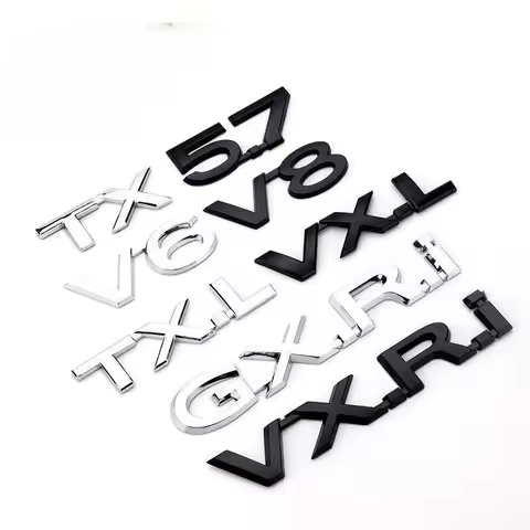 VXS TX GXRi VXRi VX Car Sticker for Domineering TXL Land Cruiser LAND FREE VXR GXR Prado VXL V8 V6 5