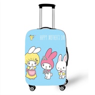 Melody Trolley Case Scratch-Resistant Protective Cover Luggage Protective Cover Elastic Thickened Luggage Cover Luggage Cover Protective Cover Dust Cover Luggage Suitcase