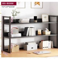 需組合多用途層架 玩具架 書架 雜物架 (黑色木板+黑鋼架) 廚房 書房 handcraft toy shelf book shelf shelves kitchen storage