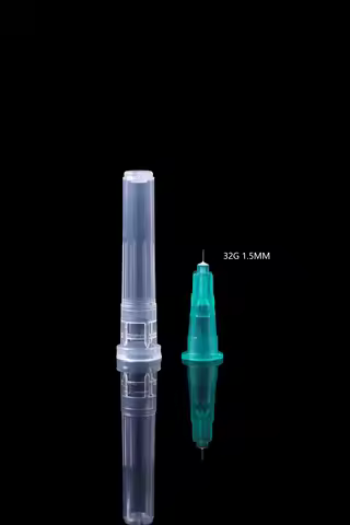 painless Tattoo small needle 32G x1.5mm/2.5mm/ disposable 34Gx1.5mm/2.5mm plastic injection cosmetic