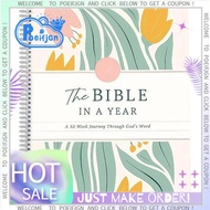 The Bible in A Year: A 52-Week Study Through Gods Word  Study Guide 52-Week Womens Bible Study Plan