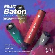 【 2026 New Edition 】 Portable rod-shaped outdoor sports speaker Bluetooth 5.2 TWS true wireless ster