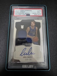 2018 Panini Dominion Luka Doncic RC auto NBA card 球星卡 PSA