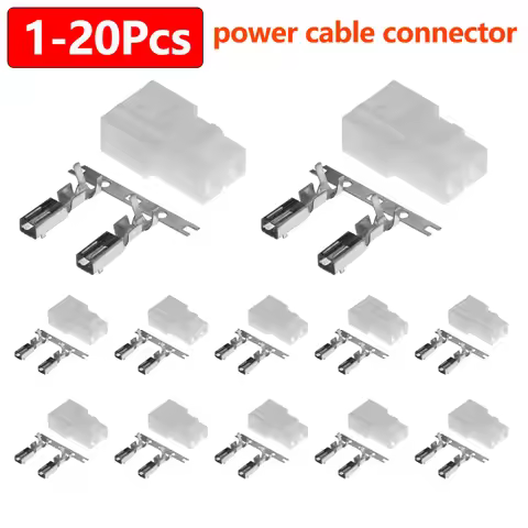 External Power Connector Plug Cord Adapter Plastic Metal Power Connect Plug Cord Accessory for Hyter