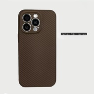 Soft Case Matte Motif Carbon Fiber Texture Protector Camera Premium Flexible Slim TPU Phone Cover Ko