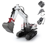 Huina 1594 22 Channels Large Remote Control Excavator 1/14 Electric Heavy Duty RC Excavator for Chil