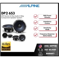 ALPINE DP2 653 - DP2 Series Hi-Res Audio 3-Way Component Car Speaker System