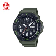 Casio General MRW-210H-3AV Army Green Resin Band Men Watch
