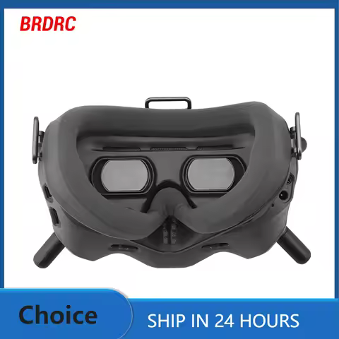BRDRC Eye Mask Pad for DJI FPV Combo Goggles V2 Sponge Soft Skin-Friendly Face Mask Cover For Drone 