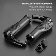 ROCKBROS Bicycle Handlebar Grip Ergonomic Anti-Skid Rubber Grips MTB Handlebar Lock-on Cover Bike Ac