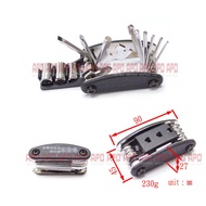 APO~L1-9~Genuine 13 Tool Set/16 in 1 Bicycle Tool Set/Bicycle Tool Set/Bicycle Repair Tool/Folding T