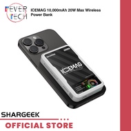 Shargeek ICEMAG 10,000mAh 20W Max Wireless Power Bank World's First Magnetic Powerbank With Active Cooling MagSafe And Qi Supported