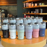 Tyeso Tumbler Insulated Water Bottle With Straw 600/890ML