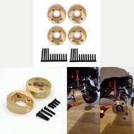 2pcs/4PCS Brass Counterweight Balance Weight for YK4101PRO YK4102 YK4103 YK4082 YiKong RC Crawler Ca