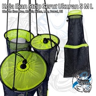 Koja Drawstring hole - Koja fish Size SML - Koja fish pond - Koja fishing competition - Koja goldfis