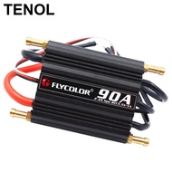 [TENOL] 90A Waterproof Brushless ESC RC Boat Speed Controller Built-in 5.5V/5A BEC