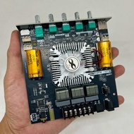 แท้ ZK-HT21 3G TDA7498E 160W*2+22OW บอร์ดขยายเสียง AUX BT USB +APP (ไม่มีเคส)