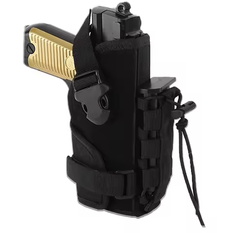 Tactical Gun Holster Molle Pistol GL 17 19 43 22 Beretta M92 APX PX4 Holder Modular Quick Release Ha