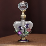 Rustic Palace Style European Design5ML Heart-shaped glass perfume bottle, essential oil bottle, cosm
