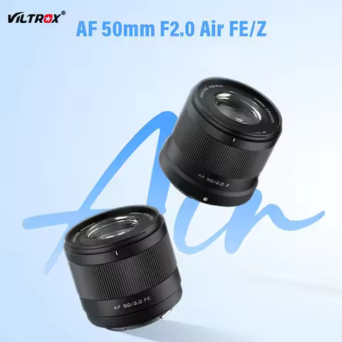 Viltrox 50mm f2 Air Full Frame Auto Focus Lens for Sony E Nikon Z Mount, High Precision Wedding Phot