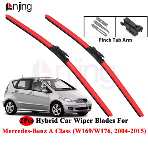 LNJING Hybrid Wiper Blades For Mercedes Benz A Class W169 W176 A180 A200 A250 A45 AMG 2004-2015