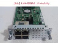原裝Cisco  NIM-ES2-4 4口以太網接口模塊 用於ISR4221 4321 4331