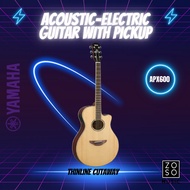 Yamaha APX600 Thinline Cutaway Acoustic-Electric Guitar with Pickup-Natural (APX-600)