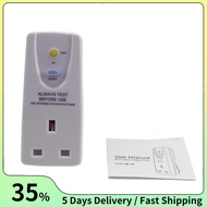 Uk Plug 13A Gfci Leakage Protection Plug Rcd Socket Home Circuit Breaker Cutout Power Trip Switch- U