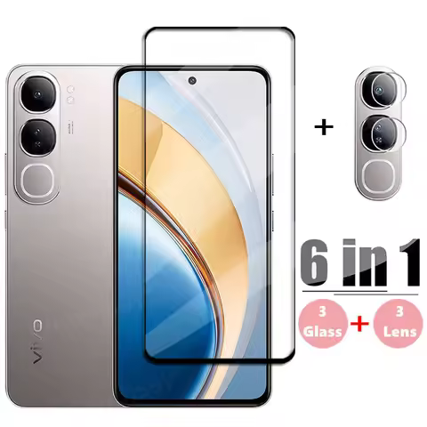 Full Cover Glass For Vivo V40 SE 80W Tempered Glass Vivo V40 SE 80W Screen Protector HD Protective P