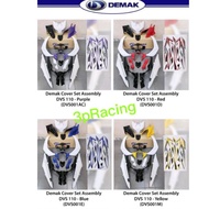 DEMAK DVS 110 /DVS110 BODY COVER SET ORIGINAL FREE BODY STICKER