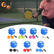 prettyia Pickleball Pickleball Rebounder Partner Sparring Device with 40 Holes Pickleball Ball for B