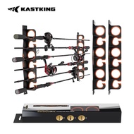 KastKing SafeGuard Fishing Rod Holder for Garage, Wall or Ceiling Mounted Fishing Rod Rack Storage O