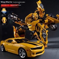 BB01 Bumblebee Warriors Transformation Toy Enlarged Alloy Rigid Version KO Car Robot Model Boy 16 Ye