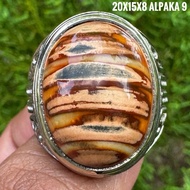 Agate Ring Coralnatural Agate Stone