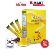 Maxim Coffee Korea Gold Mocha Kopi Moka Korea 100 Sachet Limited