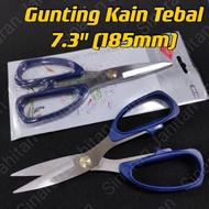 Gunting Kain Tebal DeXian / Gunting Ikan / Gunting Pokok