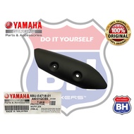 YAMAHA Y125 Y125Z Y125ZR 125ZR MUFFLER PROTECTOR REAR GREY MATT BLACK EXHAUST COVER EZOS 100% ORIGIN