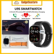U9S Smartwatch Hombre Series 9 Heart Rate ECG Monitoring Health Sport Smart Watch with NFC