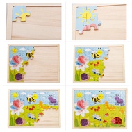authentic Educational wooden toys wooden animal Jigsaw puzzle funny toy puzzle wood wooden puzzles f