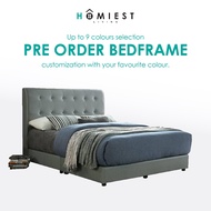 (Free Installation) Homiest Colour Selection Bed Frame in Single / Super Single / Queen / King