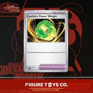 Pokemon TCG - Cynthia's Power Weight ( 162/182 ) EN